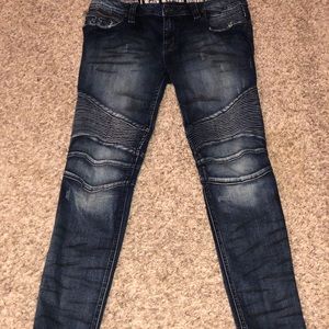 Rock Revival Nelrose Moto Jeans